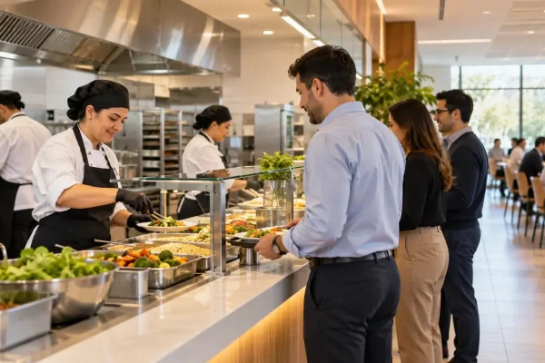 preparación de alimentos en sitio